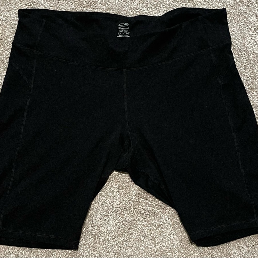 Champion Women’s DUO DRY Black Bike Shorts